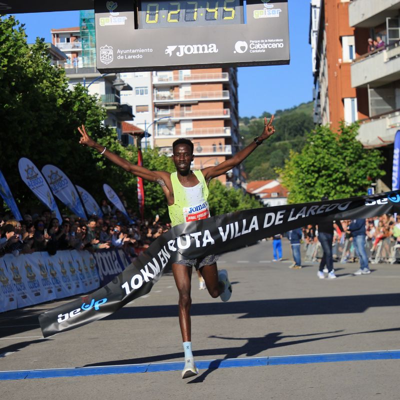 Mohammed y Klosterhalfen reinan en Laredo, RE para Carla Gallardo